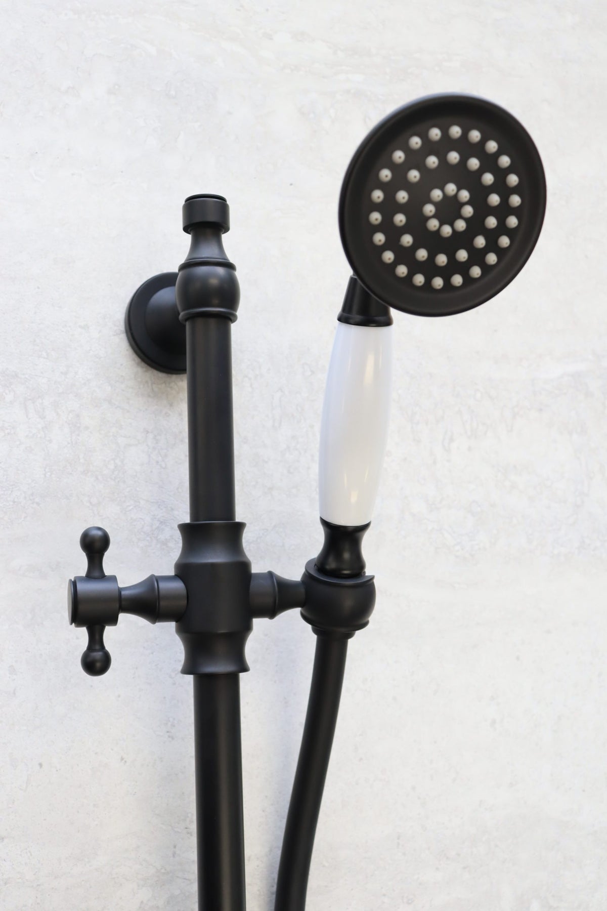 Bordeaux Shower On Rail