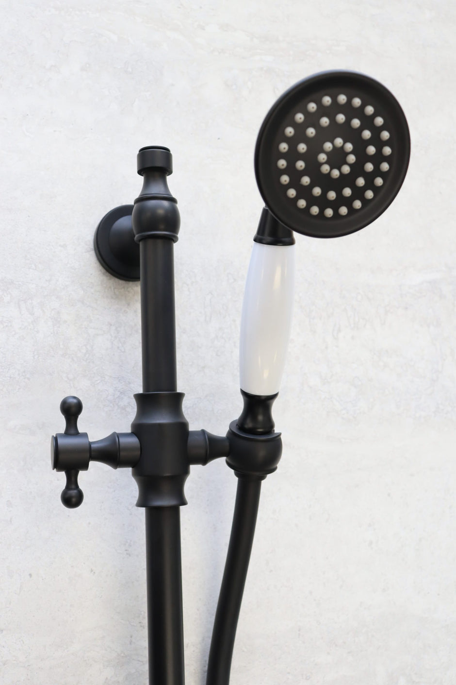 Bordeaux Shower On Rail