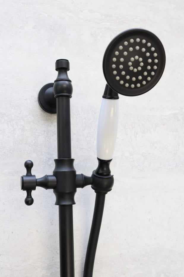 Bordeaux Shower On Rail