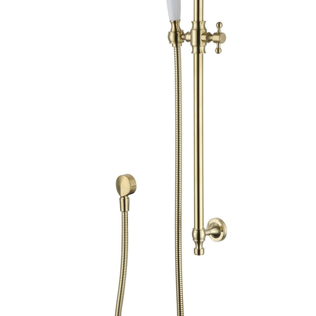 Bordeaux Shower On Rail