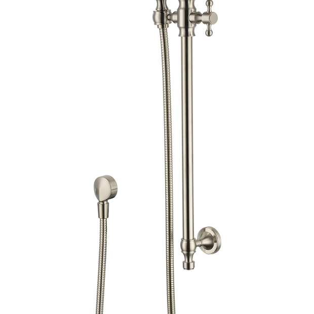 Bordeaux Shower On Rail