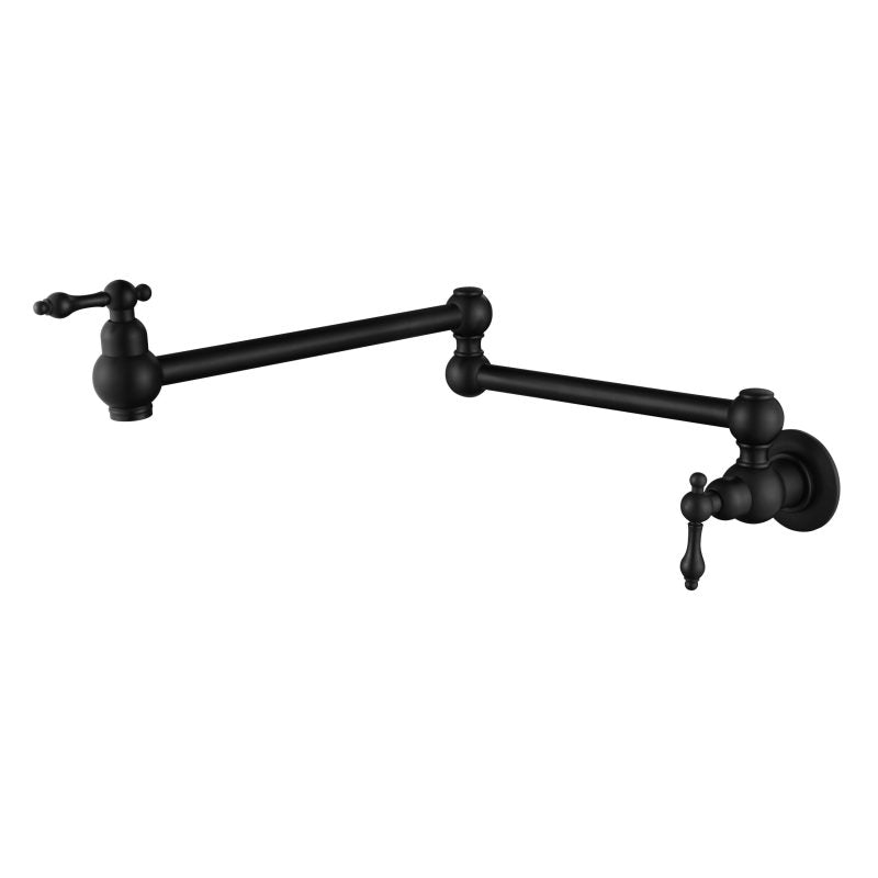 Bordeaux Kitchen Pot Filler - matte-black