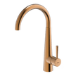 304 Gooseneck Bar Sink Mixer in Artisan Copper