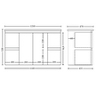 Capri 1200mm Wall Hung Vanity