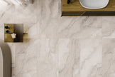 Bolgheri Lotus Stone Porcelain Tiles in a room setting