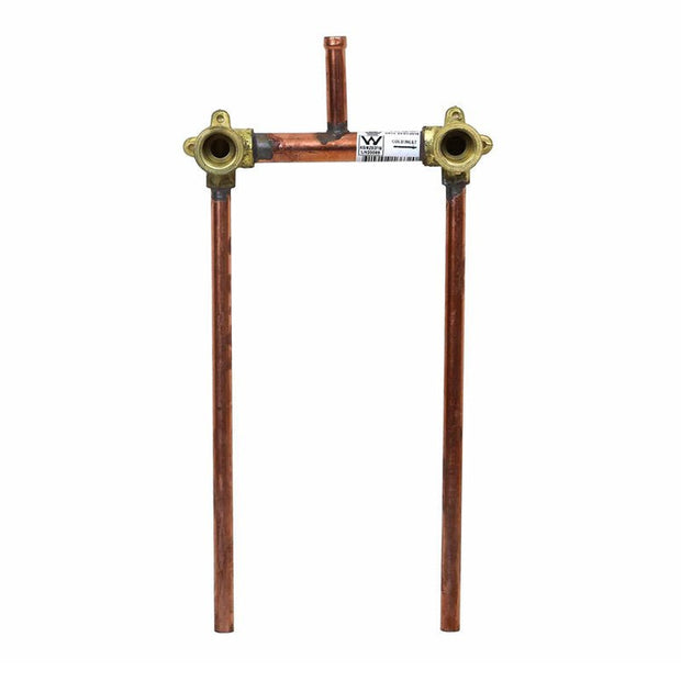 Brasshards 150mm 15mm x 75mm Riser Shower Assembly With 300mm Tails