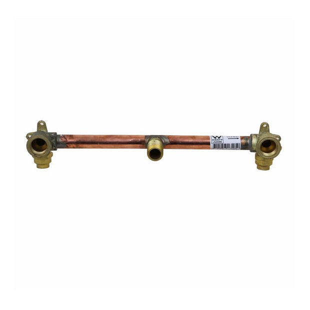 Brasshards 300mm Bottom Entry Compession Inline Sink Assembly