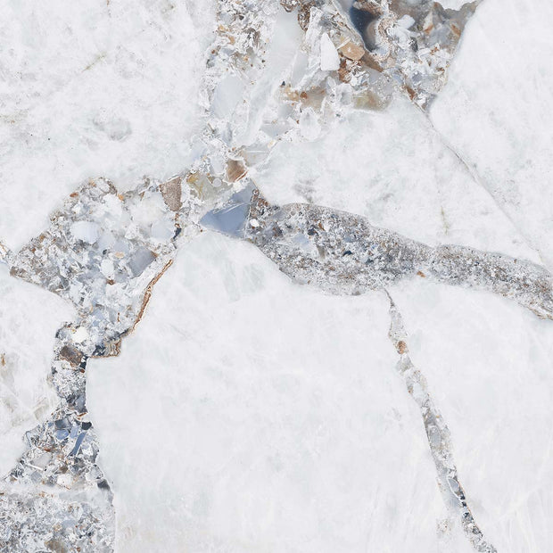 Wonderland Bright Precious Marble Look Porcelain Tiles 1200x1200mm tile