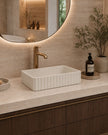 Pietra Bianca Briza Rectangle Above Counter Basin