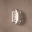 Navona Carysil Orbit Round Shaving Cabinet 800 x 800mm Matte White