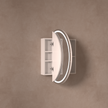 Navona Carysil Orbit Round LED Shaving Cabinet 800 x 800mm Matte White