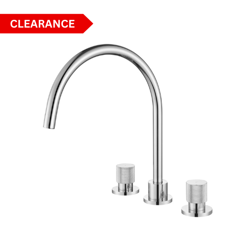Cadence 1/4 Turn Kitchen Set - chrome