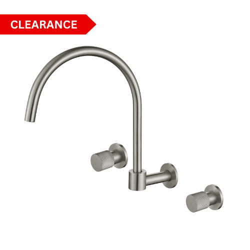 Cadence Wall Sink Set 1/4 Turn - brushed-nickel