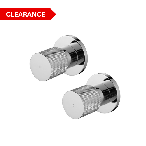 Cadence Wall Top Assemblies 1/4 Turn - chrome