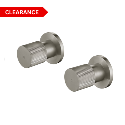Cadence Wall Top Assemblies 1/4 Turn - brushed-nickel