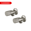 Cadence Washing Machine Stops 1/4 Turn - brushed-nickel