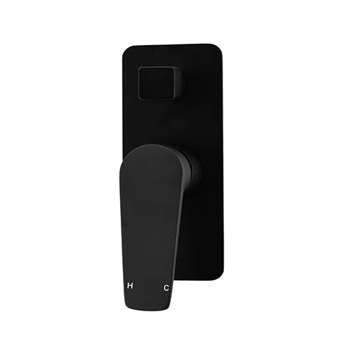 Cascade Shower Diverter Mixer - matte-black