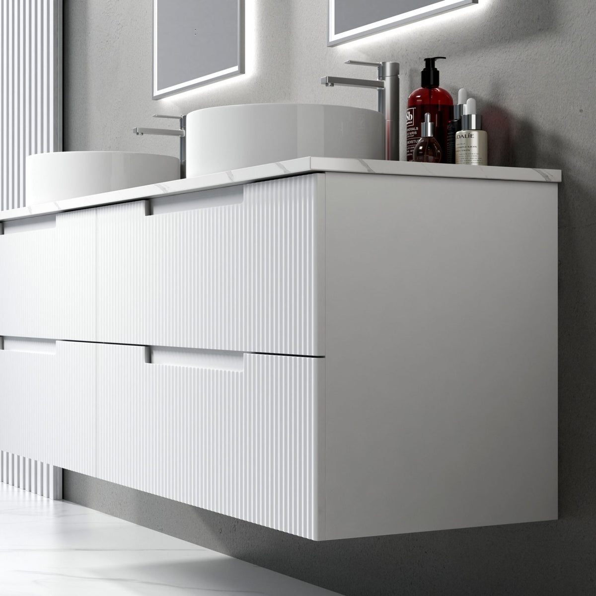 Verona Mark II Wall Hung 1800mm Double