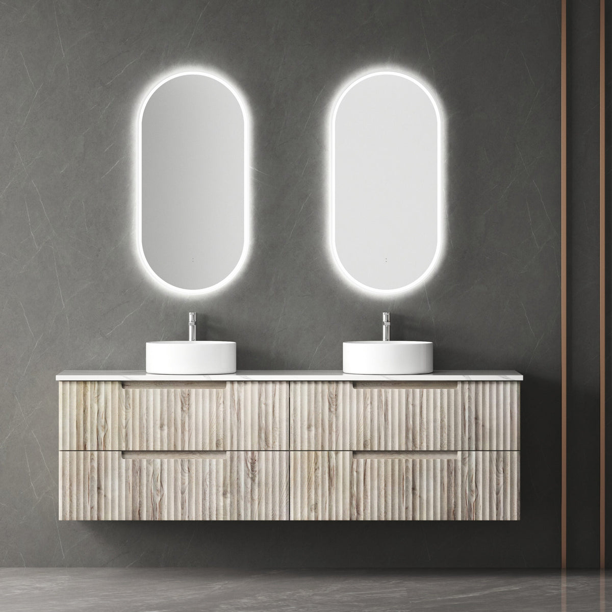 Tuscana Wall Hung 1800mm Double