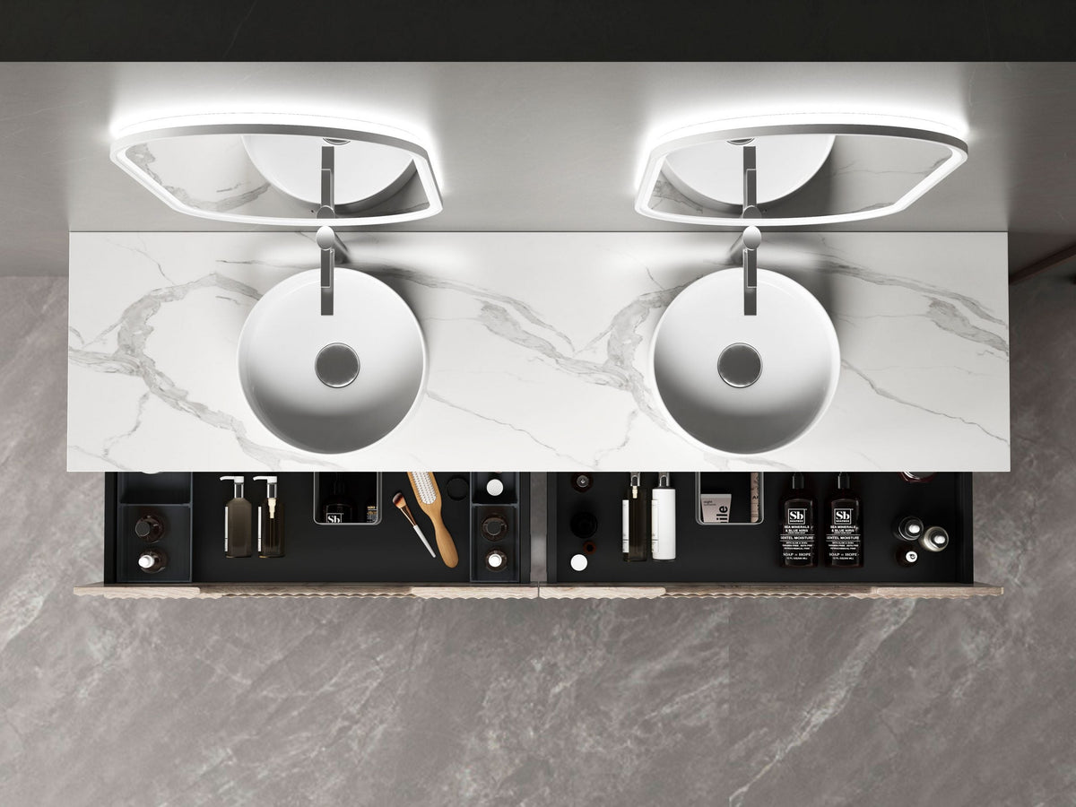 Tuscana Wall Hung 1800mm Double