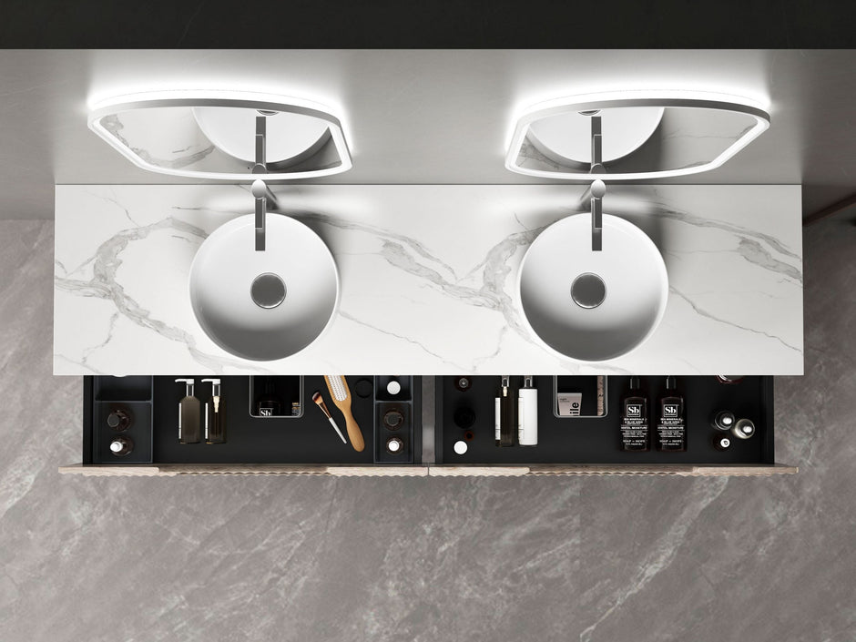 Tuscana Wall Hung 1800mm Double