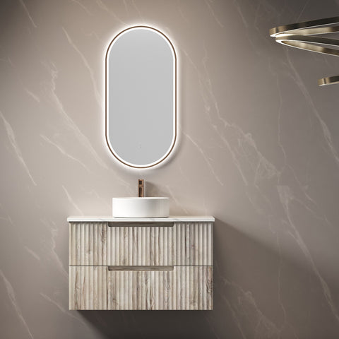 Aulic Tuscana Wall Hung 900mm wall hung vanity