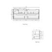 Moreno Wall Hung 1500mm