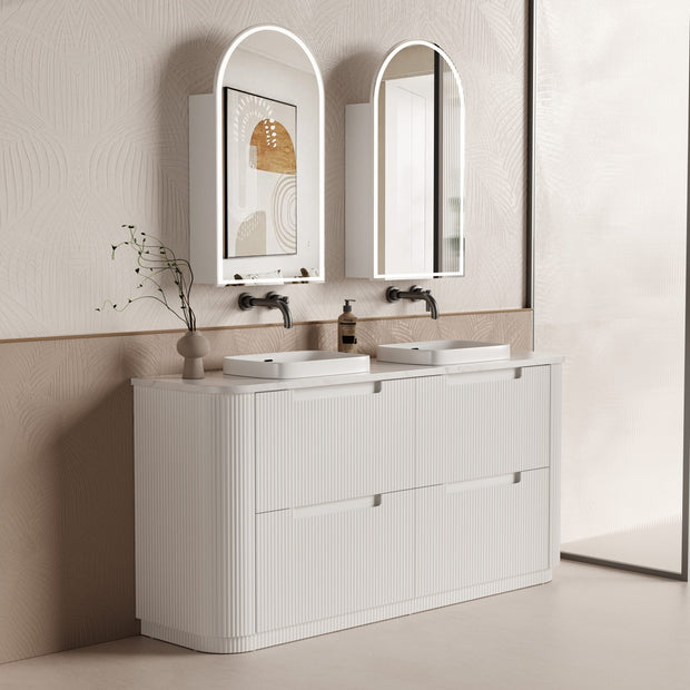 Aulic Curva Floor Standing 1800mm freestanding vanity