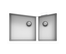 Navona CGDB3220 Double Bowl Granite Sink 800 x 500 x 220mm Snova White