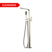 Chao Freestanding Bath Mixer With Hand Shower - brushed-nickel