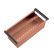 Atlas Handmade Single Bowl Kitchen Sink in Copper