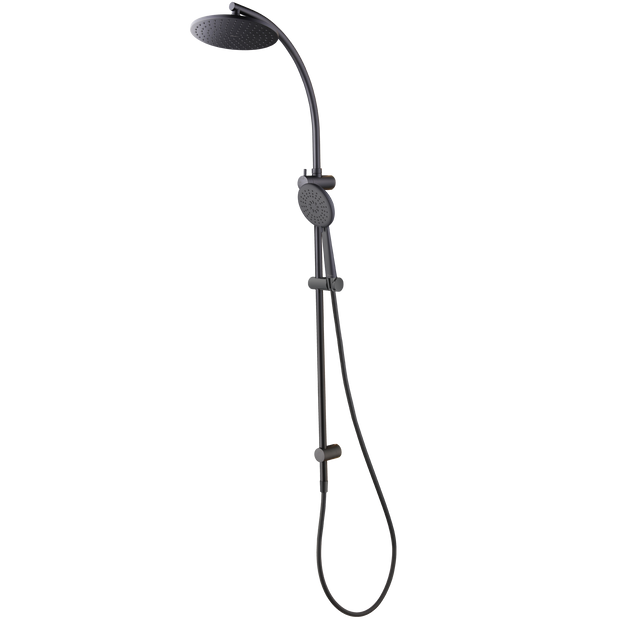 Copenhagen Dual Shower Set in Matte Black