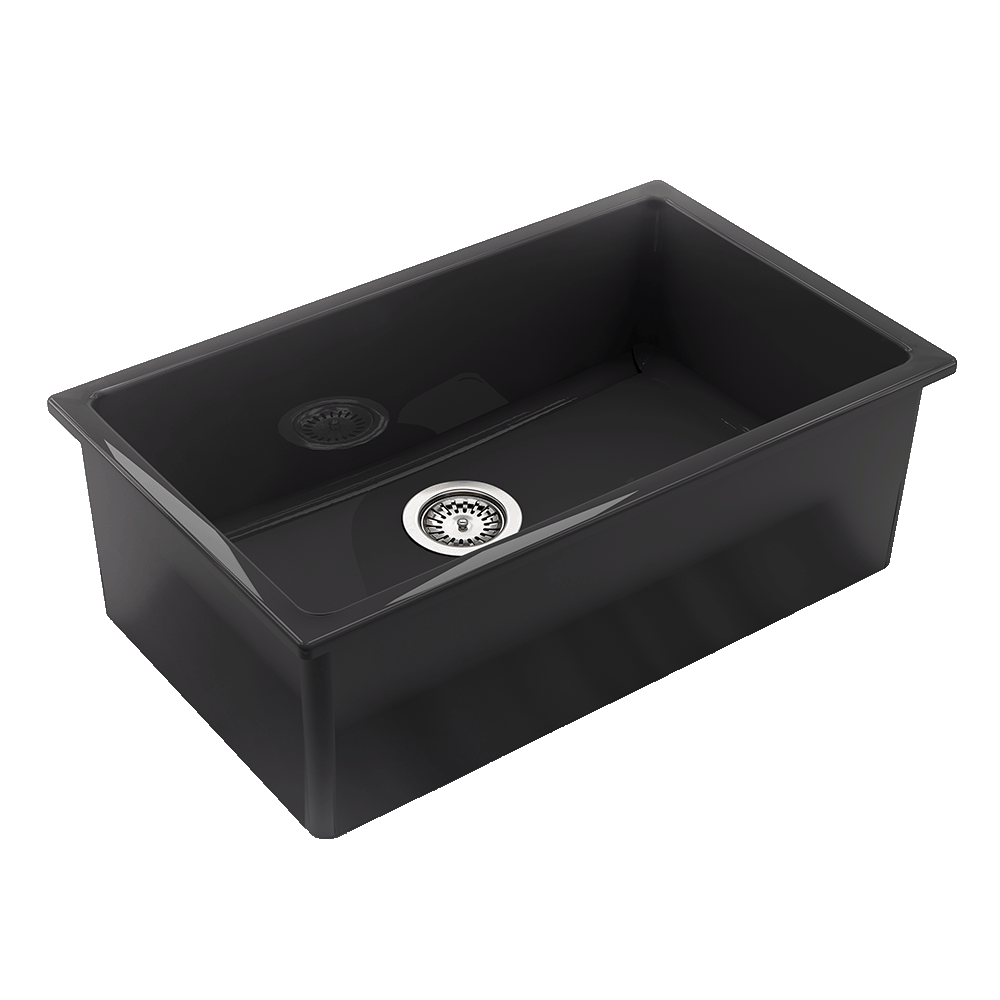 Chambord CONSTANCE Large Bowl Fireclay Black