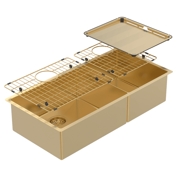 Piazza One and 3/4 Square Bowl Eureka Gold