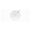 Encanto 1000 Solid Surface Wall Basin, Matte White