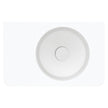 Encanto 470 Solid Surface Wall Basin, Matte White