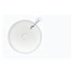 Fienza Encanto 700 Solid Surface Wall Basin, Matte White wall hung vanity