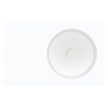 Fienza Encanto 700 Solid Surface Wall Basin, Matte White wall hung vanity