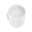 Livo Solid Surface Wall Basin, Matte White in Matte White