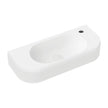 Minka Solid Surface Wall Basin, Matte White in Matte White