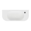 Minka Solid Surface Wall Basin, Matte White