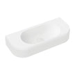 Minka Solid Surface Wall Basin, Matte White in Matte White