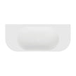 Minka Solid Surface Wall Basin, Matte White