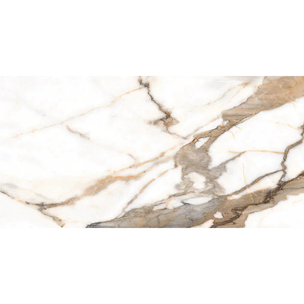 Calacutta Aurous Marble Look Porcelain Tiles tile