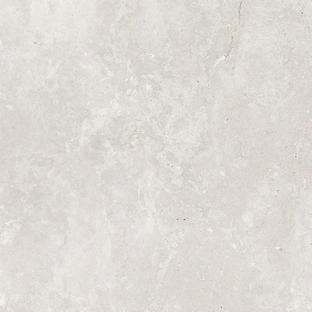 Canyon White Matt Travertine Look Porcelain Tiles tile