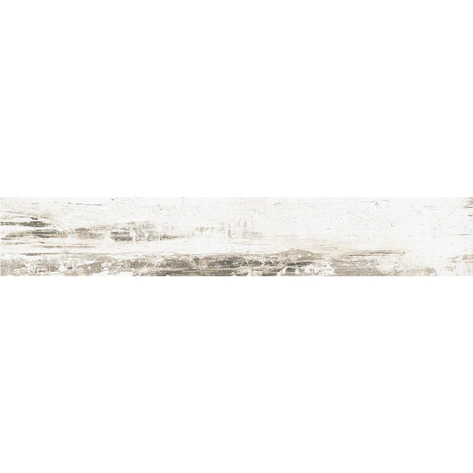 Carbon White Timber Look Porcelain Tiles tile