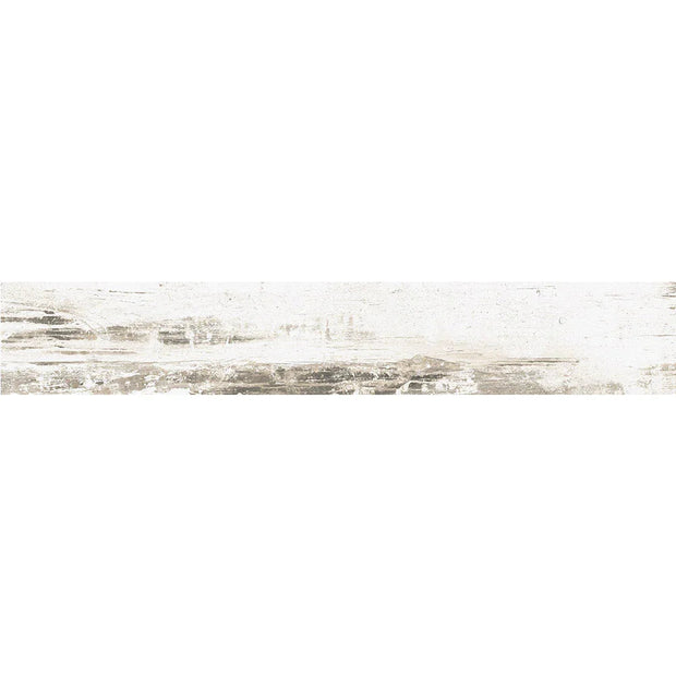 Carbon White Timber Look Porcelain Tiles tile