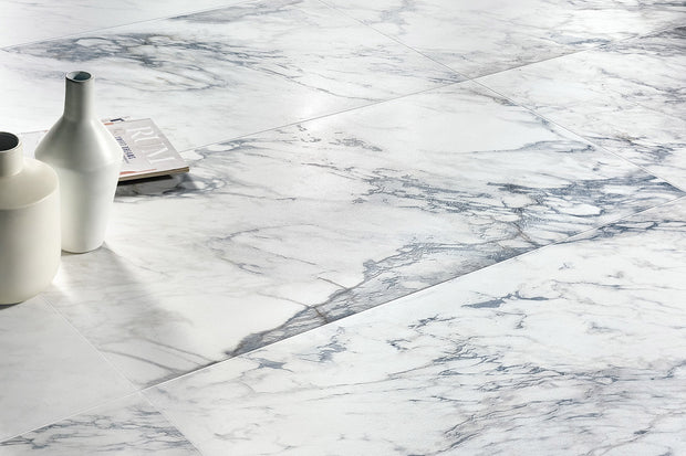 Charme Argento 3D Porcelain Tiles in a room setting