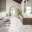 Charme Platino 3D Porcelain Tiles in a room setting
