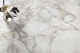 Charme Nickel 3D Porcelain Tiles in a room setting